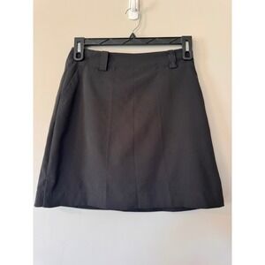 Nike Golf Black NikeFit Dry Skort Athletic Mini Skirt 256867-010 Womens 2